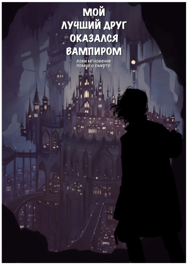 Обложка «Мой лучший друг оказался вампиром»