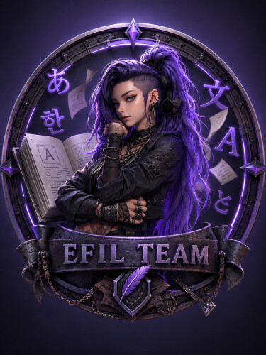 Логотип команды Efil team | Manhva