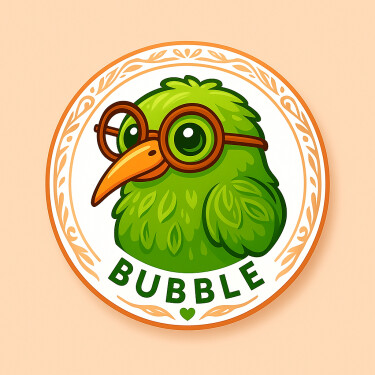 Логотип команды Kiwi Bubble Team