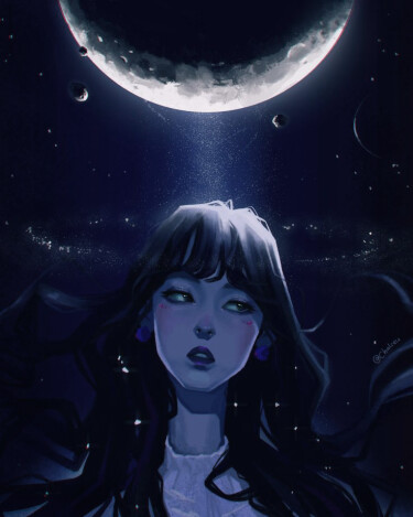 Логотип команды Dark Blue Whisper