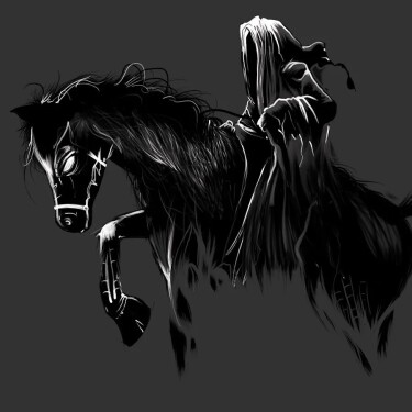 Логотип команды Dark horse
