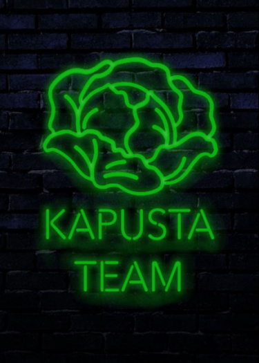 Логотип команды Kapusta team
