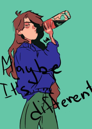 Логотип команды Maybe it's different