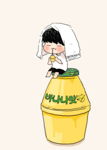 Логотип команды Banana Milk