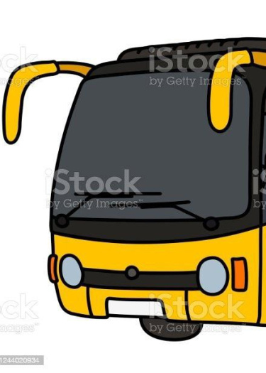 Логотип команды жёлтый автобус