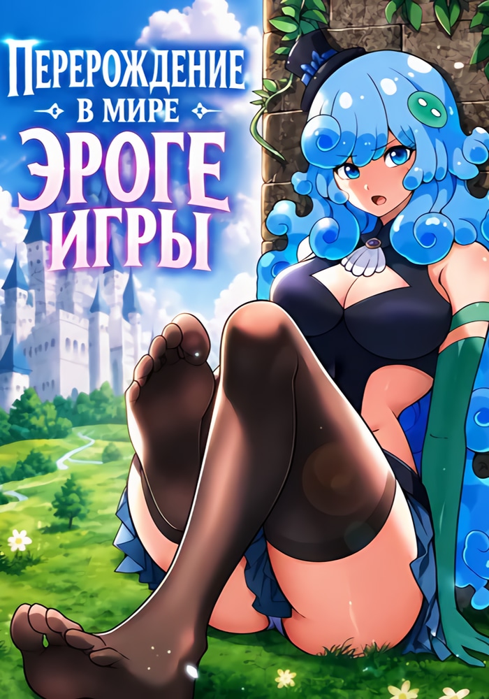 Обложка «После перерождения в мире эротических игр, всё, чего я хочу, это девушек-монстров»