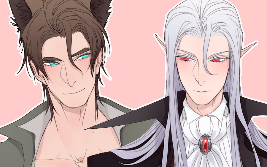 Обложка «Vampire and Hunter»